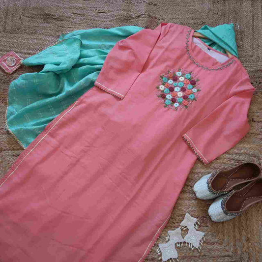 SALE: French Rose Suit Set