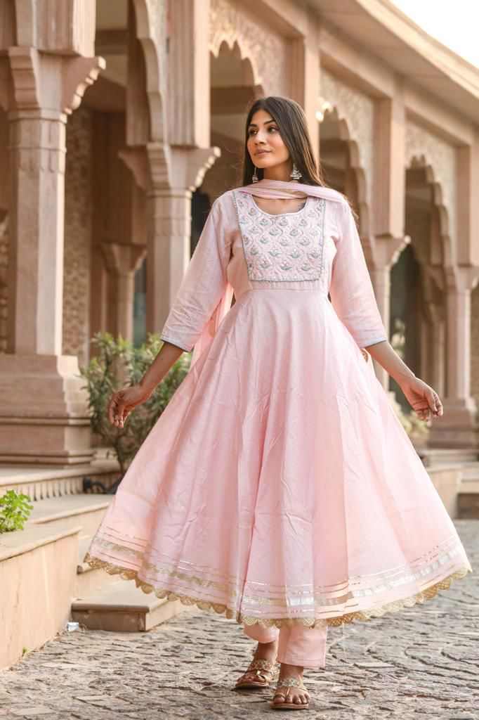 SALE: Pastel Kiss Festive Ready Suit (3 piece)