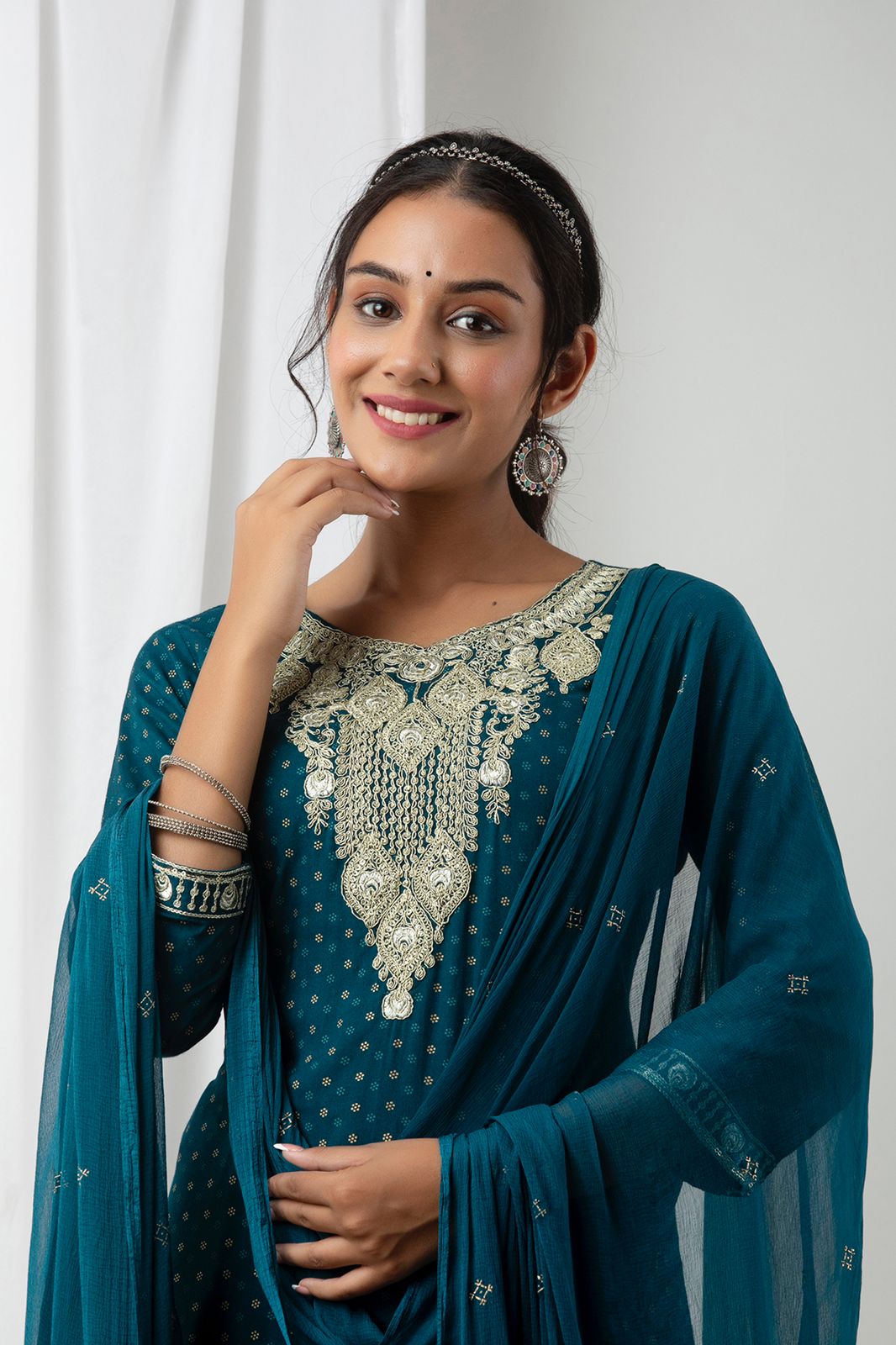 SALE: Dazzling Blue Love Suit Set
